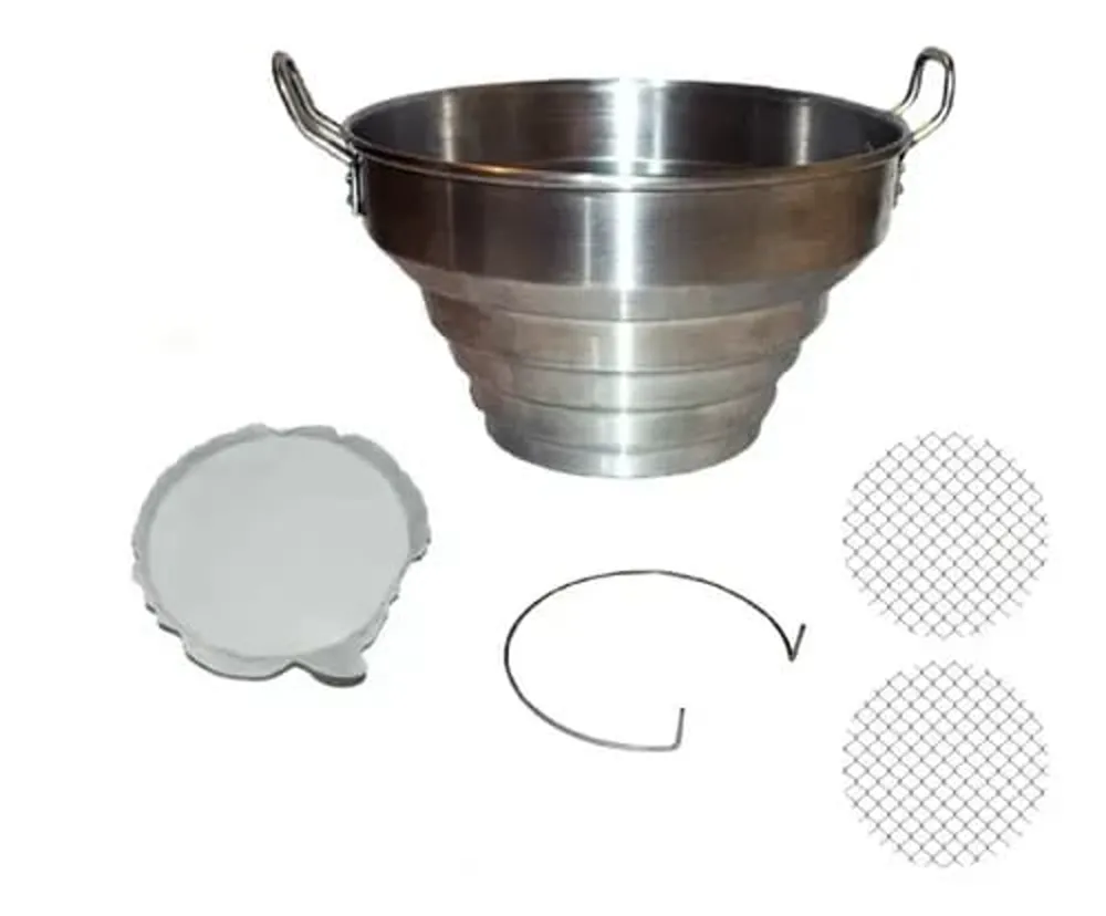 Filtro lechero de aluminio